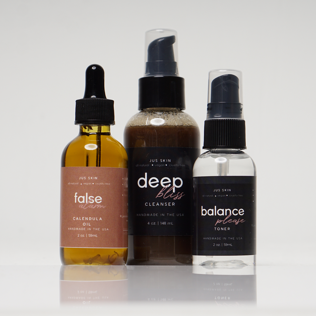 Deep Bliss Oil Set - Womens Oily to Acne Skin